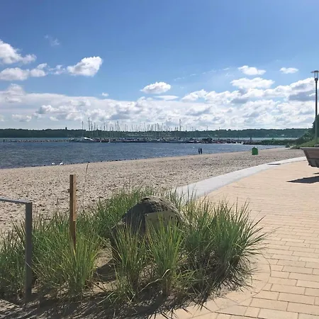 公寓 Fewo1846 - Strandresidenz Wassersleben Kuestennest - Luxurioeses Studioapartment Mit Balkon Und Meerblick 哈里斯莱