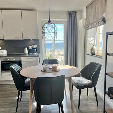 Fewo1846 - Strandresidenz Wassersleben Kuestennest - Luxurioeses Studioapartment Mit Balkon Und Meerblick