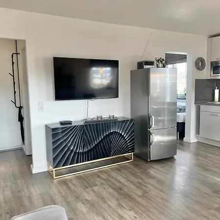 Fewo1846 - Strandresidenz Wassersleben Kuestennest - Luxurioeses Studioapartment Mit Balkon Und Meerblick * 哈里斯莱